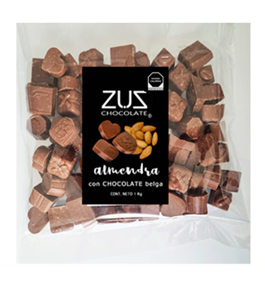 1 Kg granel Almendra en trocitos combinado con chocolate