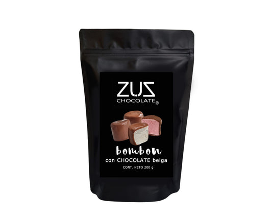 Bombón cubierto con chocolate 200 g