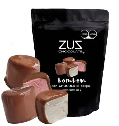 Bombón con chocolate 600 g