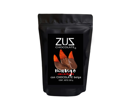 Mango Enchilado con chocolate con leche 250g