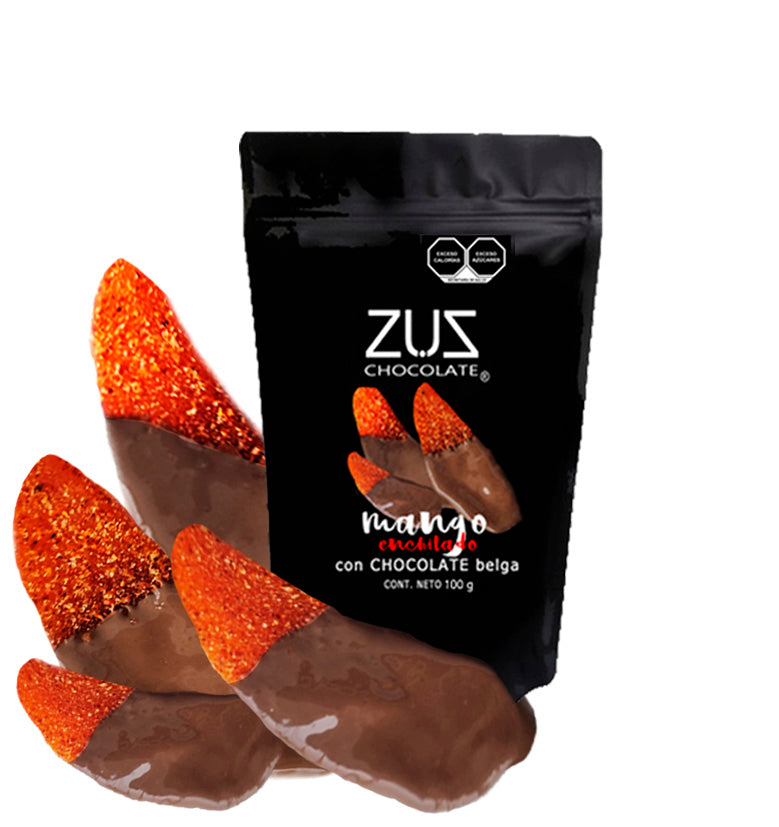 Mango Enchilado con Chocolate 100g