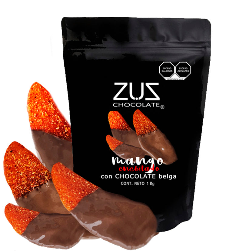 Mango Enchilado con chocolate 1 kg