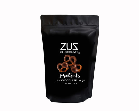 Pretzels con chocolate 250g