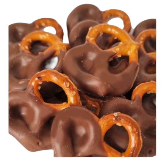 Pretzels con chocolate 1 Kg