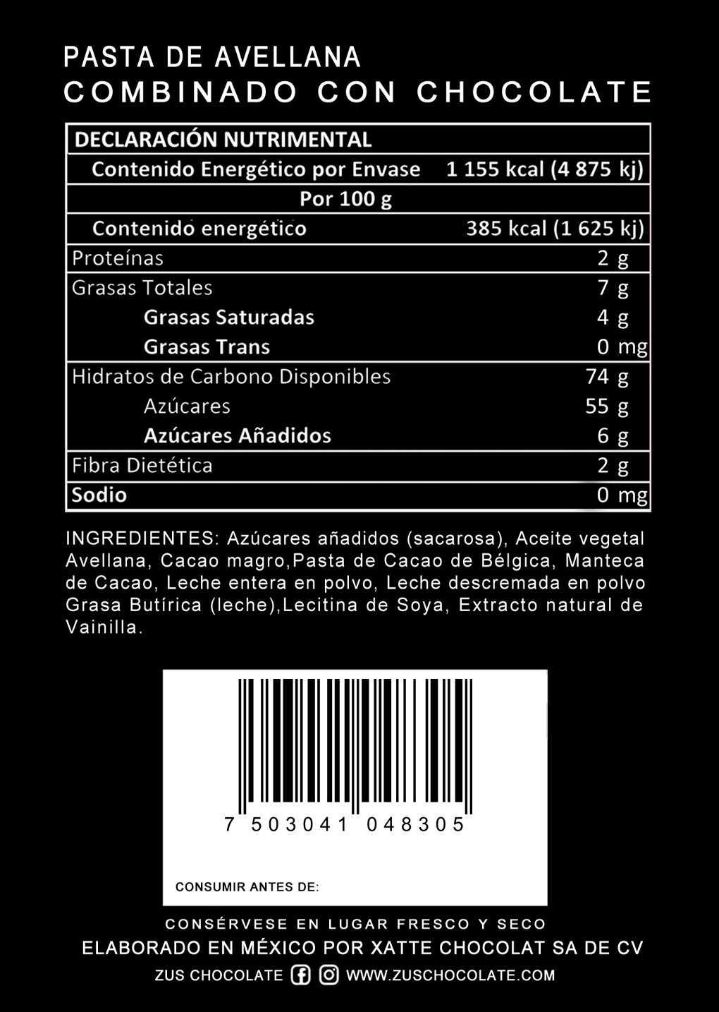 Nut Tella con chocolate belga 250g