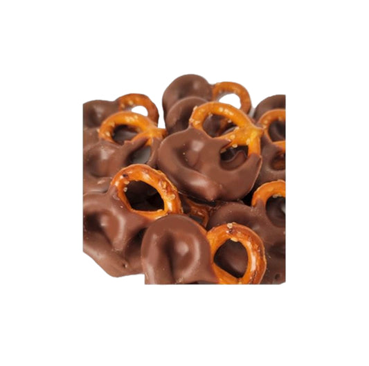 Pretzels con chocolate 250g